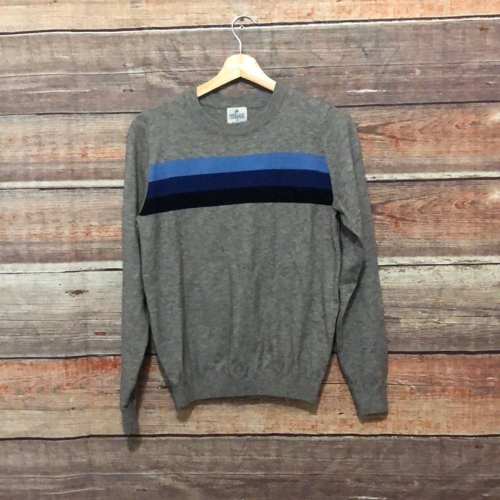 Madeleine Thompson X Aqua Rainbow-stripe Sweater sz S
